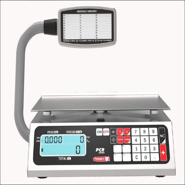 BÁSCULA COMERCIAL TORREY PCR-40T-4V