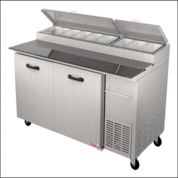 MESA FRÍA PARA PREPARACIÓN DE ALIMENTOS DE 2 PUERTAS